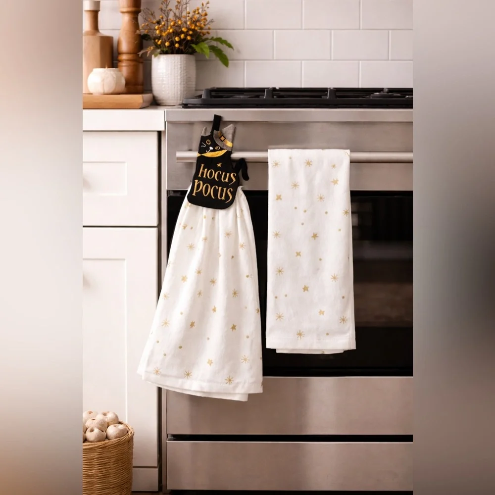 NWOT Hocus Pocus hand towels